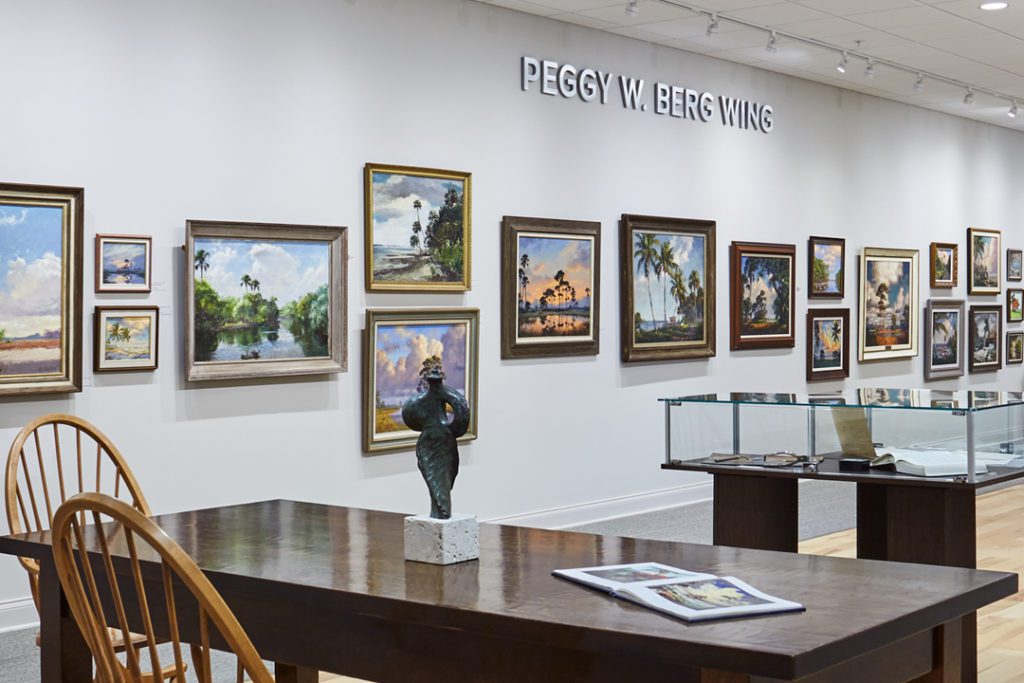 A.E. Backus Museum Peggy W berg wing