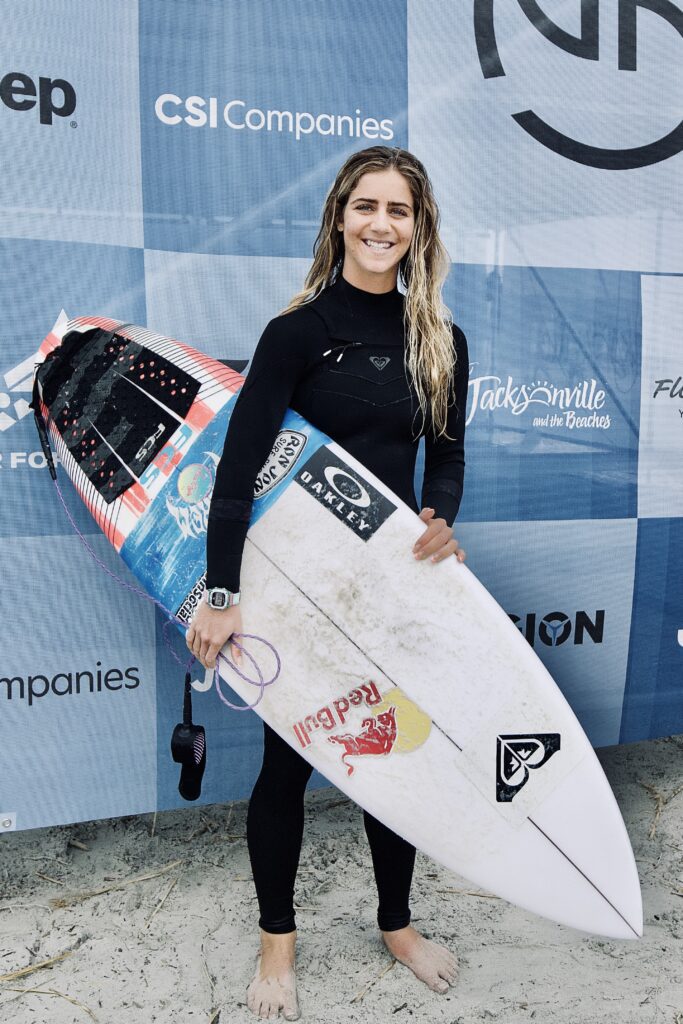 When is the all girls surf competition in Jacksonville?