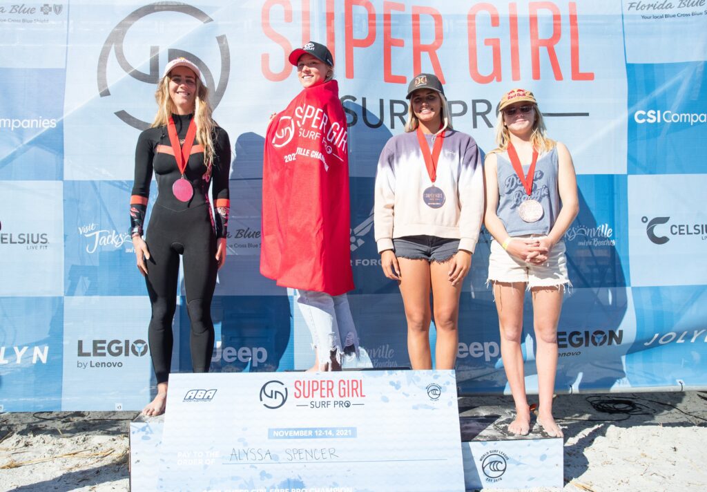 San Diego's Alyssa Spencer wins Super Girl Surf Pro