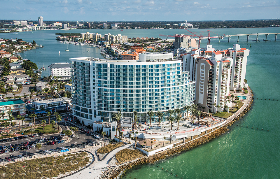 The Opal Sands Resort in Clearwater offers a “Gulf front guarantee”. Photograph by Opal Sands Resort