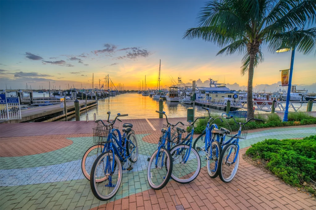Martin County: Where AI Means Authentic Inspiration 2 Downtown Stuart is meant for exploring. Take a bike or a hike through the scenic waterfront town that is made for human-powered transportation.
