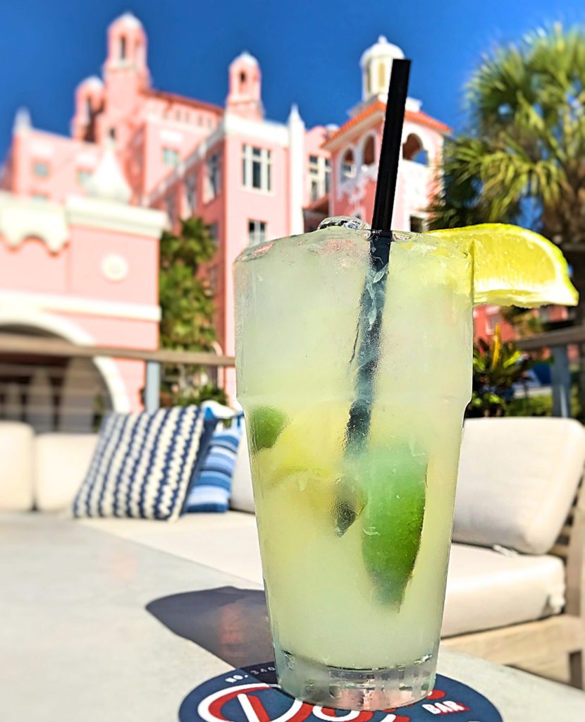 margarita in front of the Don Cesar