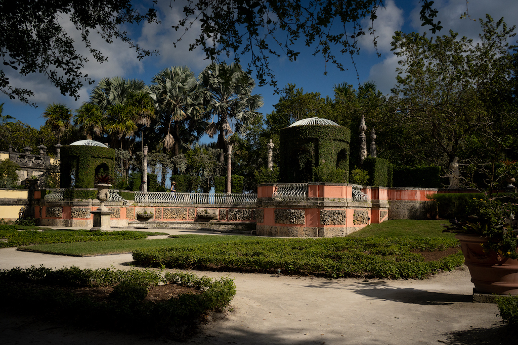 Vizcaya Gardens.