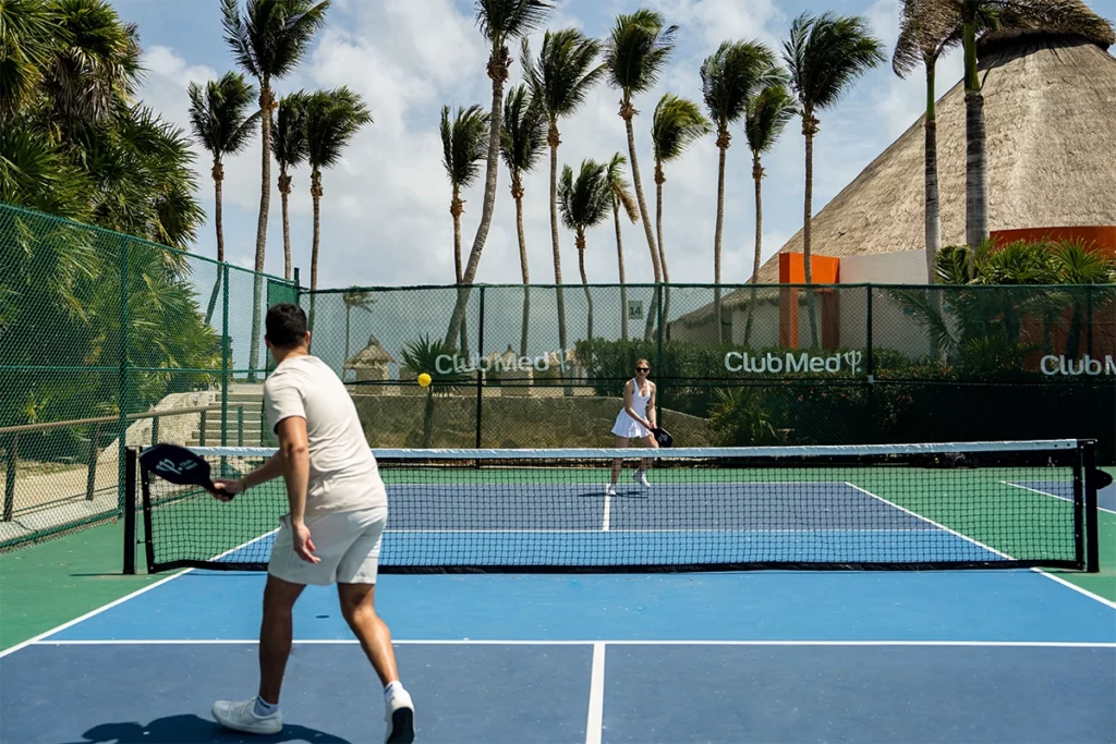 The Slice: Tropical Getaways and Hidden Gems From Our Latest Issue 1
Club Med Cancún's Sports & Wellness Island offers a variety of wellness activities to get outdoors and moving.