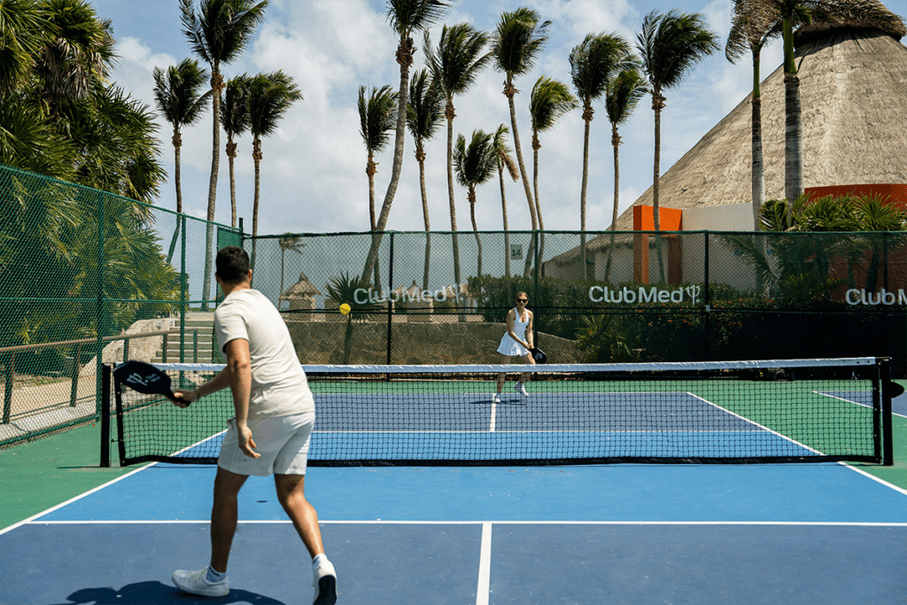 Club Med Spa Cancún has outdoor spaces for all members of the family to enjoy.