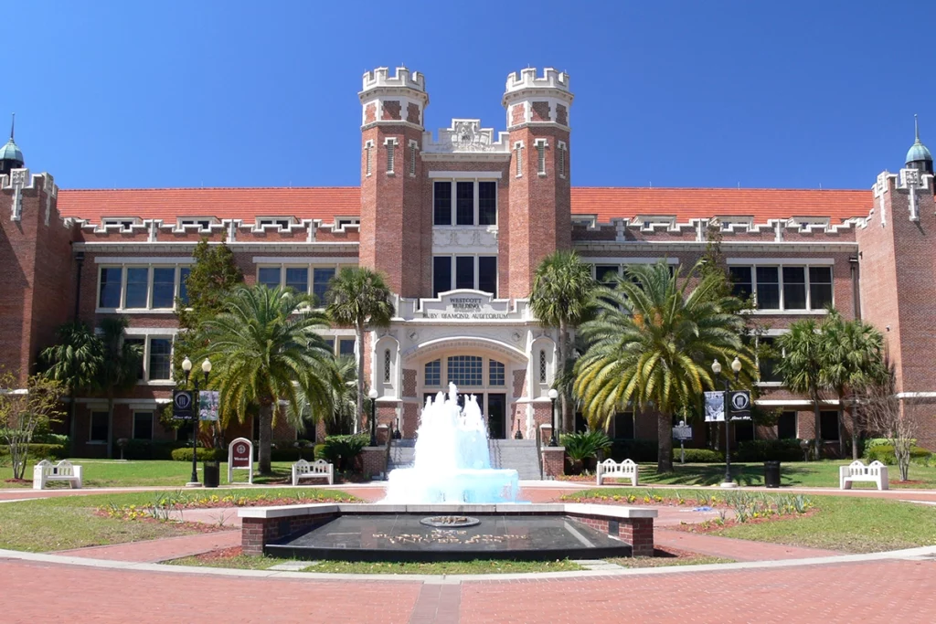 Denied at UF & FSU: The New Reality for Florida’s Brightest Students 3 FSU's Wescott fountain is an iconic landmark.