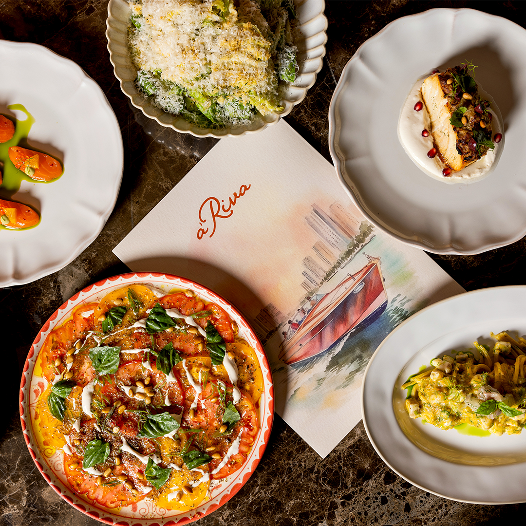 A'Riva, an Italian Restaurant at the Harbour Club in Miami Beach
